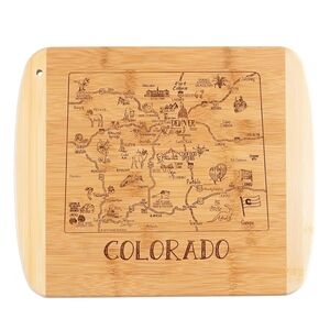 Colorado Engraved Bamboo Cutting Board
